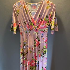 NWT My Bump floral maternity dress Size M